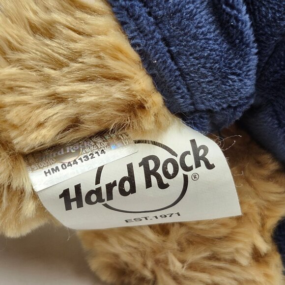 Hard Rock Hotel Tan Teddy Bear Plush Stuffed Animal 8in tall - Picture 6 of 7